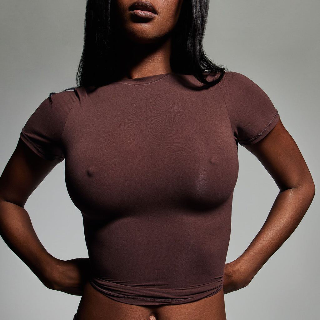 SKIMS ULTIMATE NIPPLE PUSH-UP BRA | CLAY