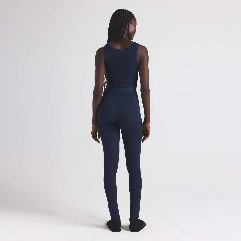 COTTON RIB TANK | NAVY
