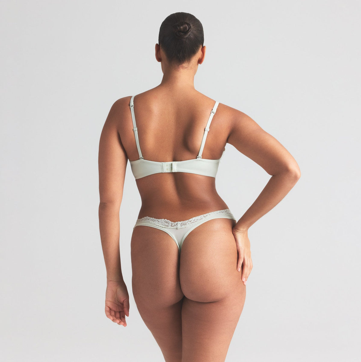 FITS EVERYBODY LACE PUSH-UP BRA | SPEARMINT