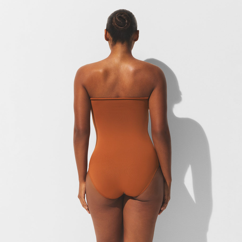 ICONIC SWIM CONVERTIBLE BIKINI BOTTOM | BRONZE
