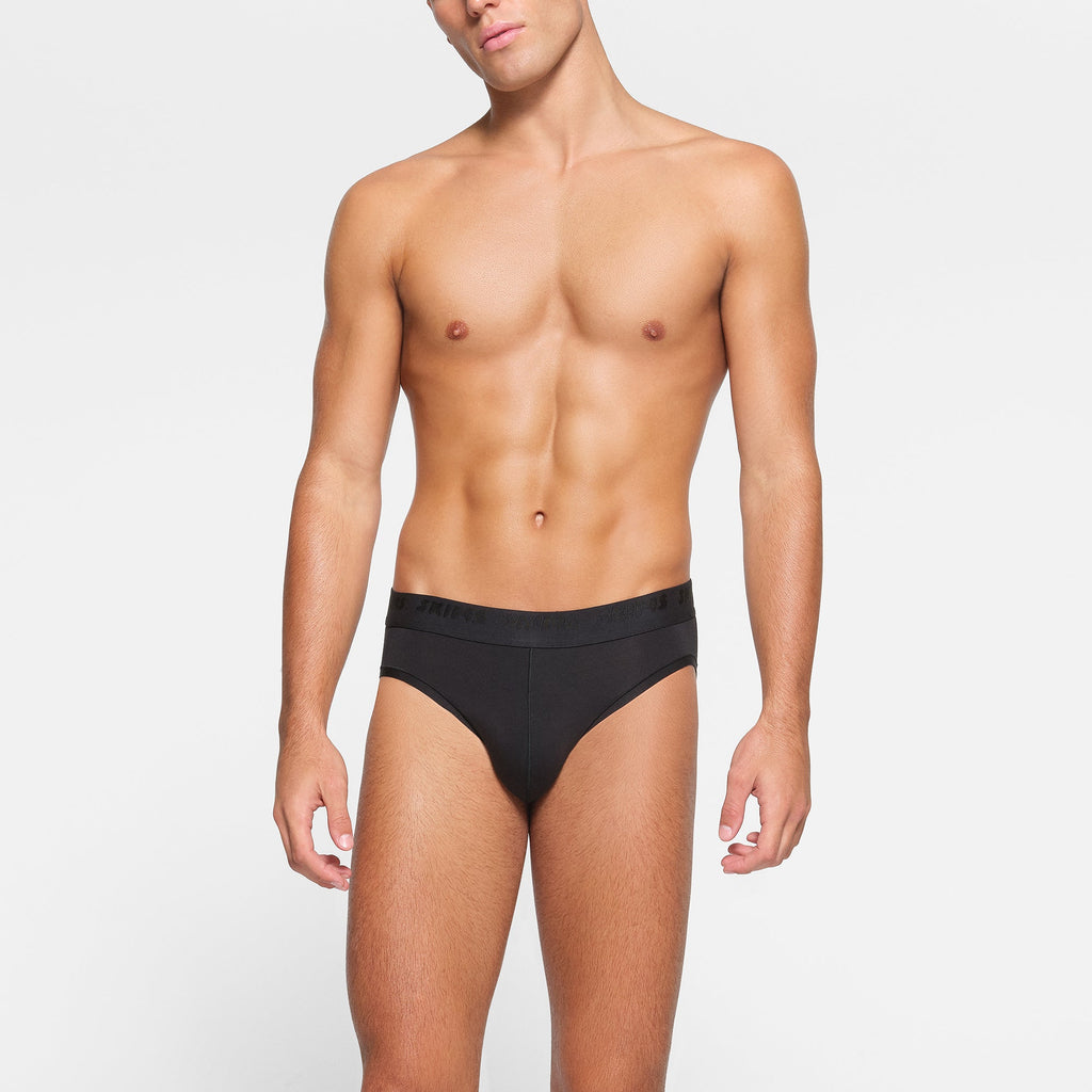 SKIMS STRETCH MENS BRIEF | OBSIDIAN
