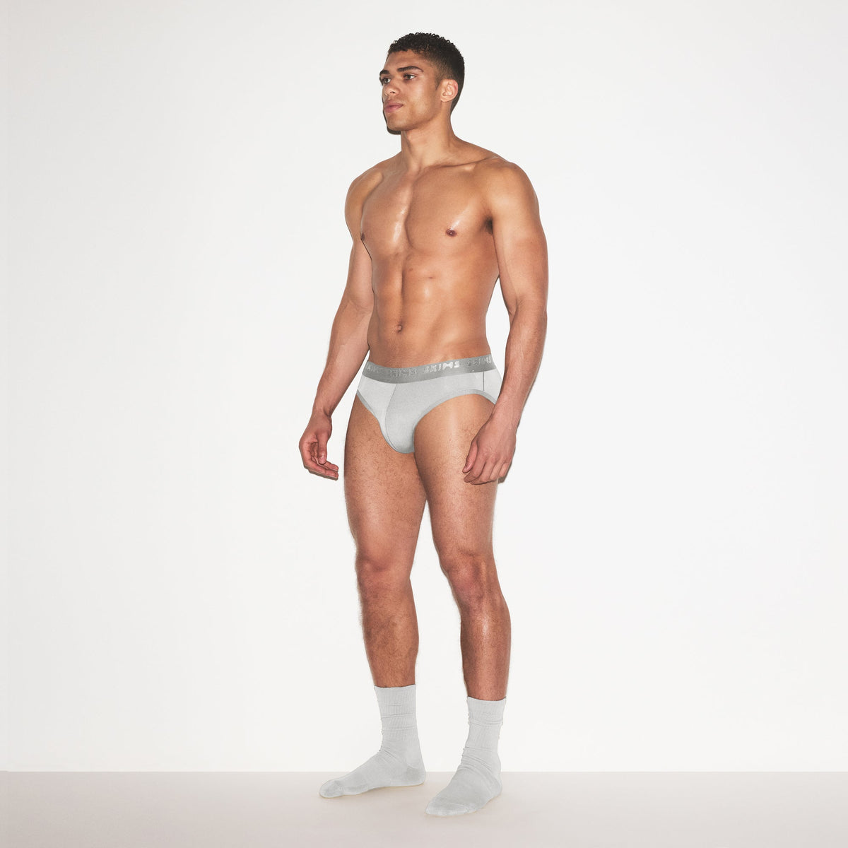 SKIMS STRETCH MENS BRIEF 3-PACK | GUNMETAL MULTI