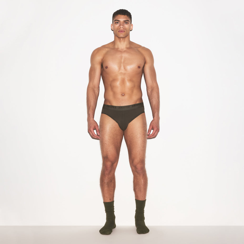 SKIMS STRETCH MENS BRIEF 3-PACK | LAUREL MULTI