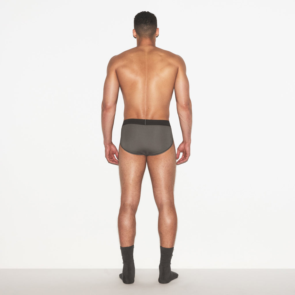 SKIMS COTTON MENS BRIEF 3-PACK | HEATHER MULTI