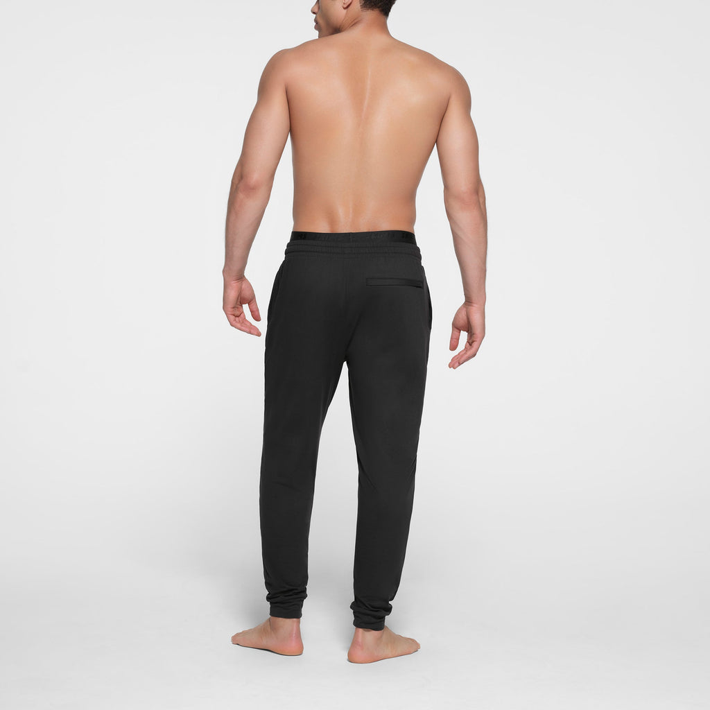 OUTDOOR JERSEY MENS TAPERED JOGGER | ONYX