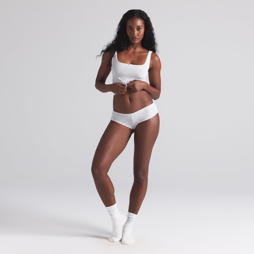 FITS EVERYBODY PICOT TANK AND HIPSTER SET | MARBLE