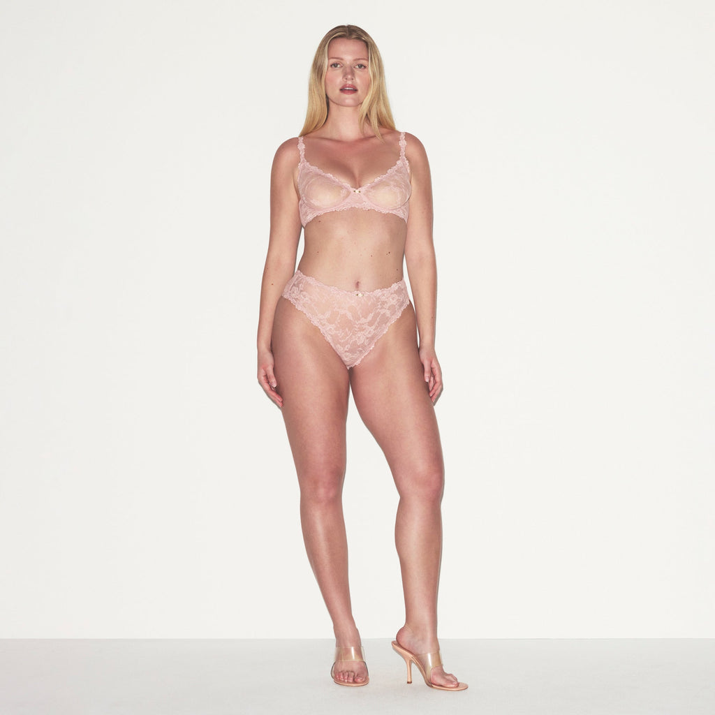 STRETCH LACE BRIEF | MORGANITE