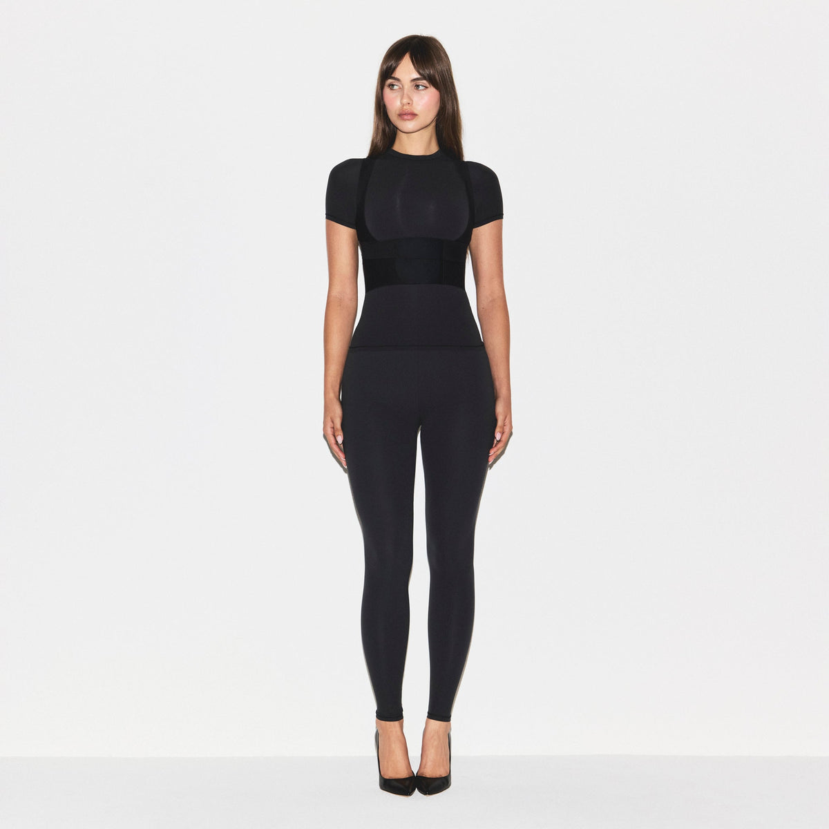 SKIMS BODY POSTURE TRAINER VEST | ONYX