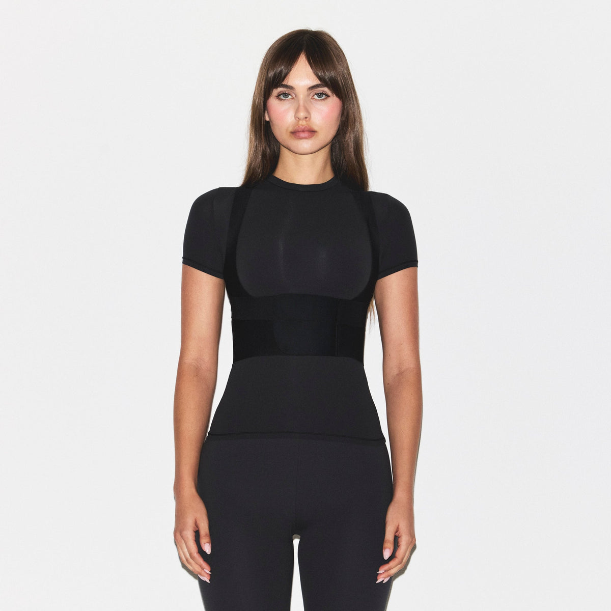 SKIMS BODY POSTURE TRAINER VEST | ONYX