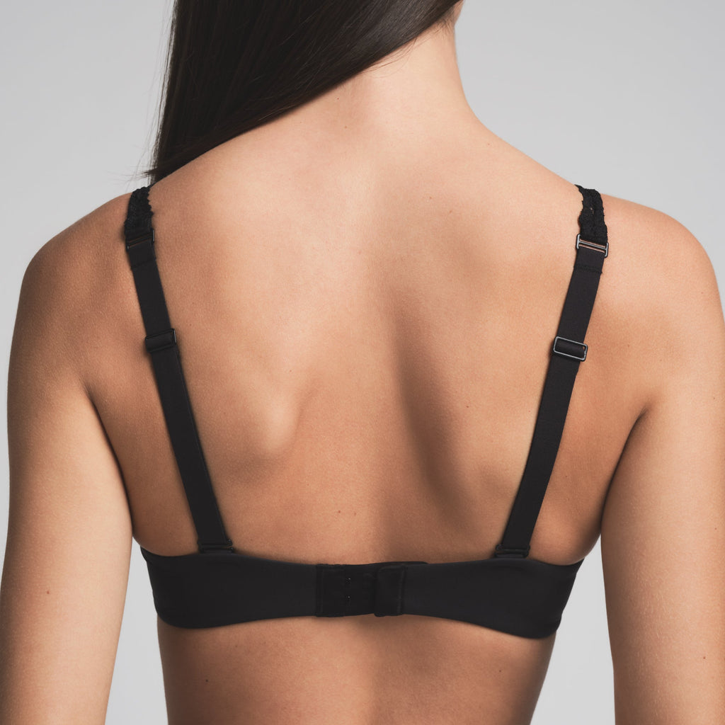 FITS EVERYBODY LACE UNLINED FULL COVERAGE BRA | ONYX