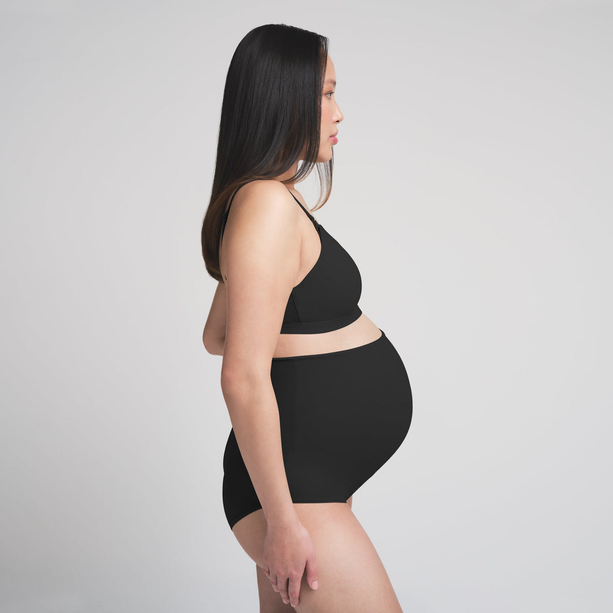 FITS EVERYBODY MATERNITY HIGH-WAISTED BRIEF | ONYX
