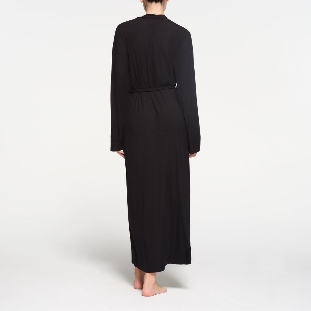 SOFT LOUNGE LONG ROBE | ONYX