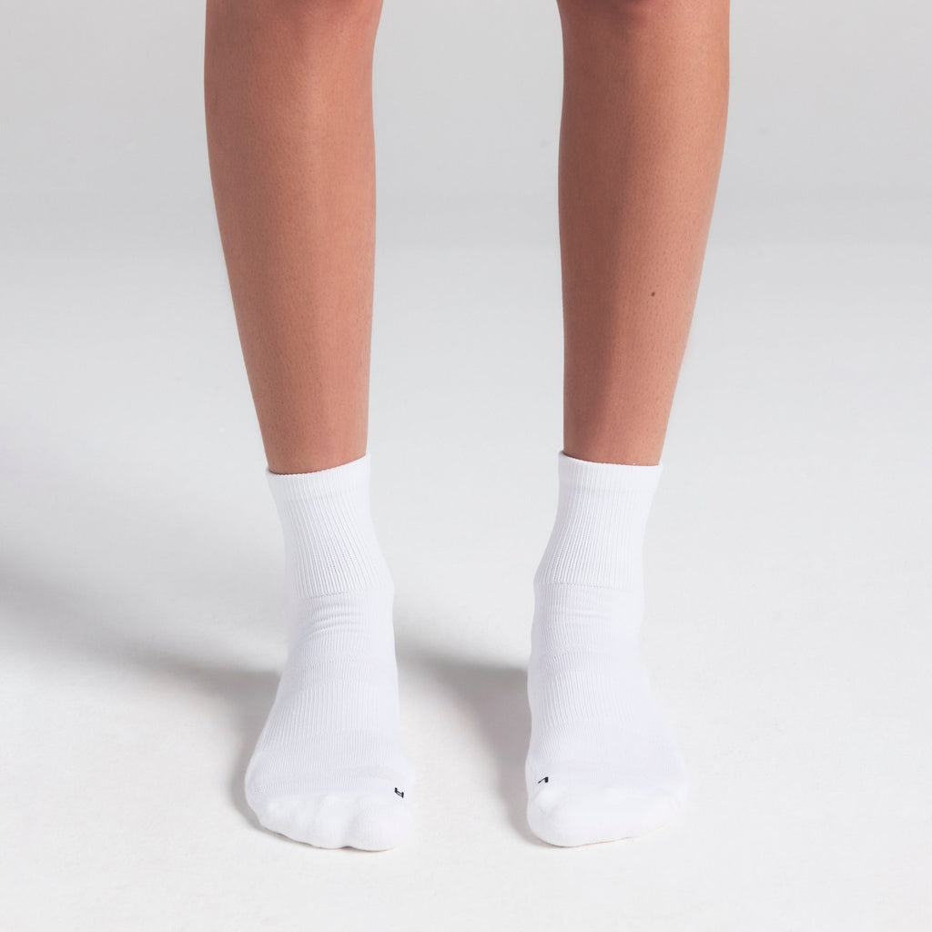 COMFORT QUARTER SOCK 3-PACK | SNOW