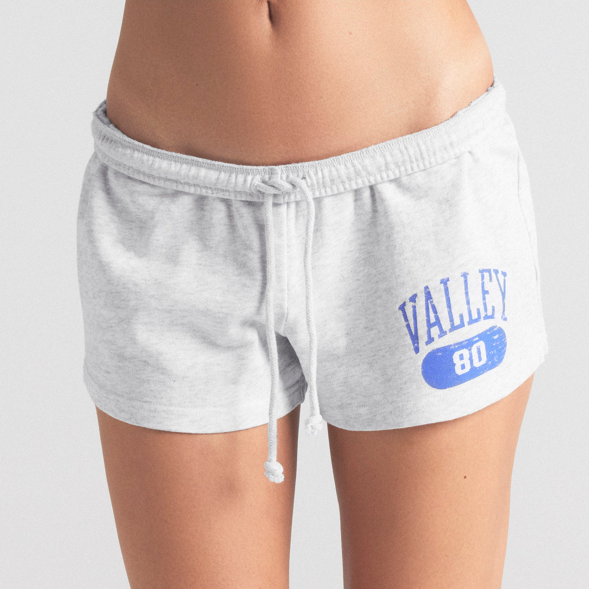 LIGHTWEIGHT FLEECE SHORT | LIGHT HEATHER GREY