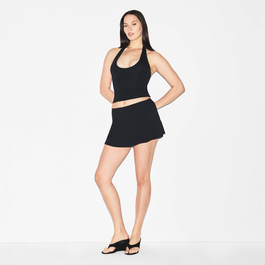 SMOOTH LAYERS MINI SKORT | OBSIDIAN