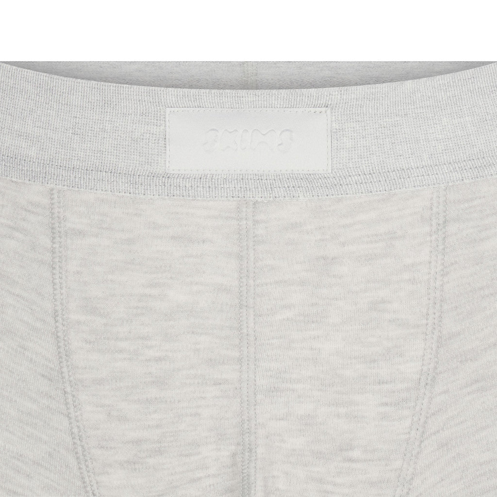 SKIMS COTTON MENS 5" BOXER BRIEF | LIGHT HEATHER GREY
