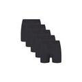 SKIMS COTTON MENS 5" BOXER BRIEF 5-PACK | ONYX