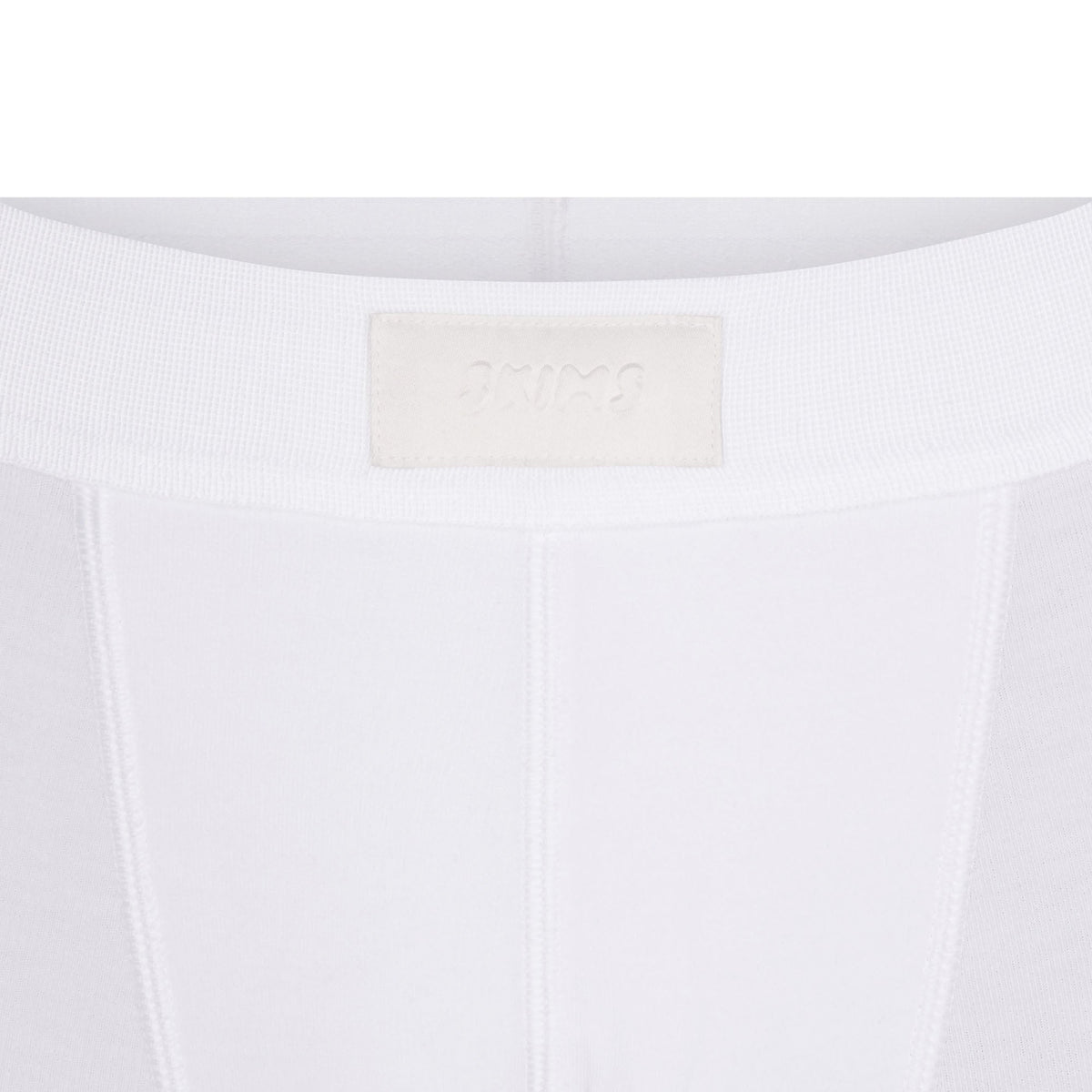 SKIMS COTTON MENS 3" BOXER BRIEF | CHALK