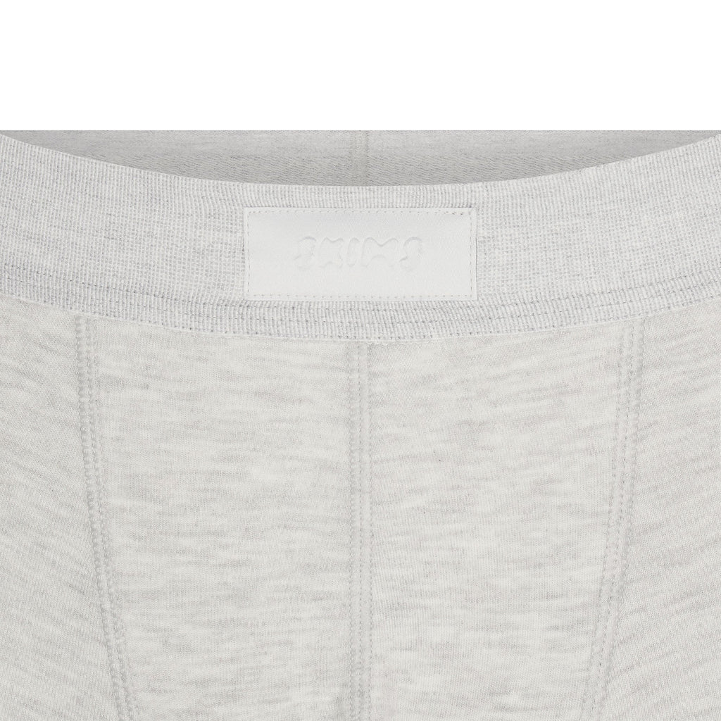 SKIMS COTTON MENS 3" BOXER BRIEF | LIGHT HEATHER GREY