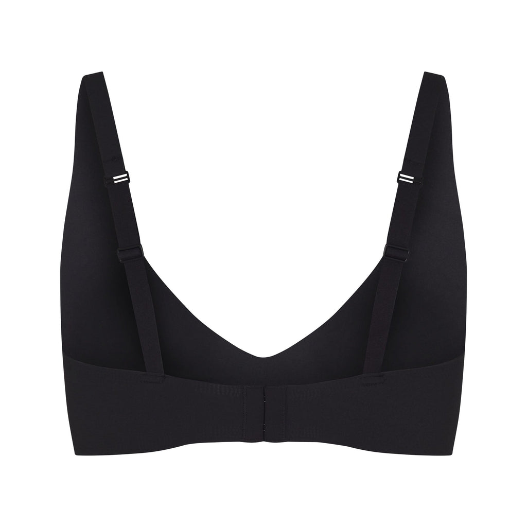 NAKED PLUNGE BRALETTE | ONYX