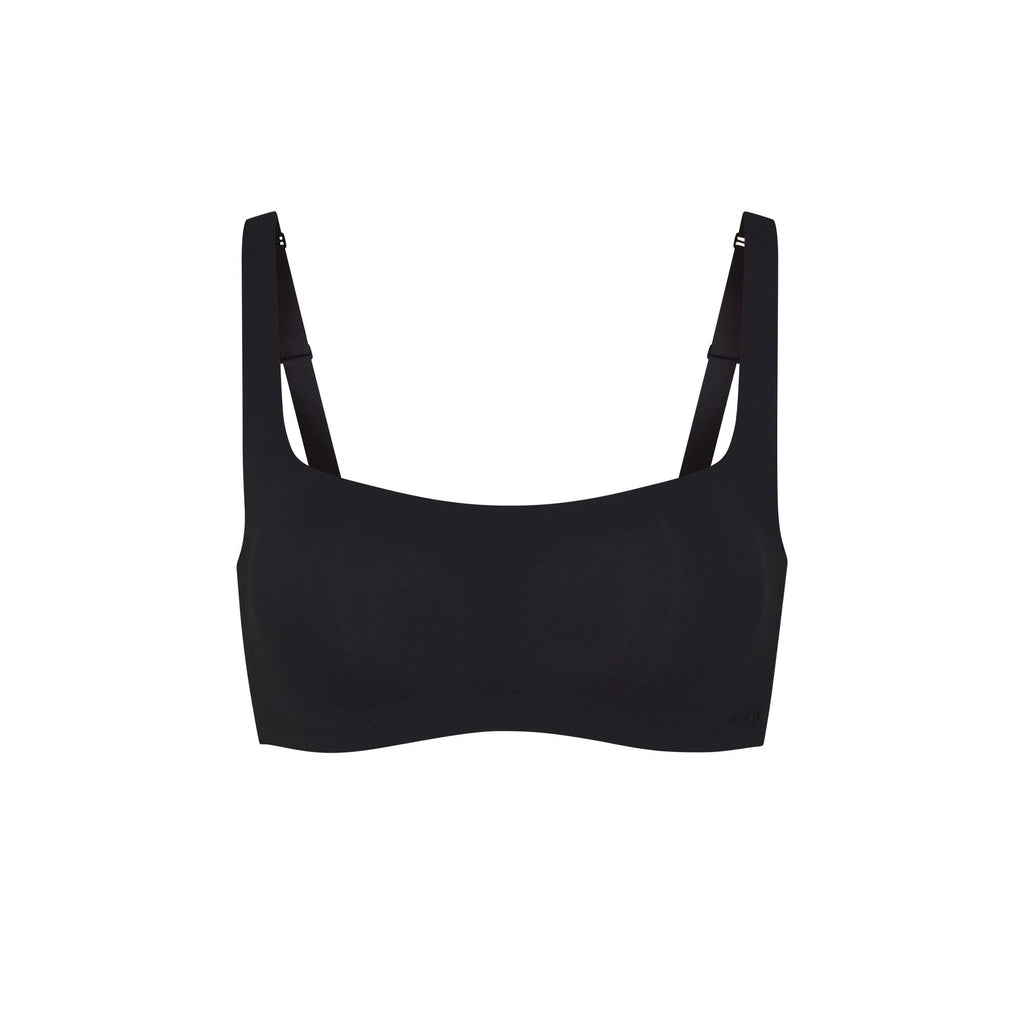 NAKED SCOOP BRALETTE | ONYX