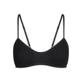 SHEER KNIT BRALETTE | ONYX