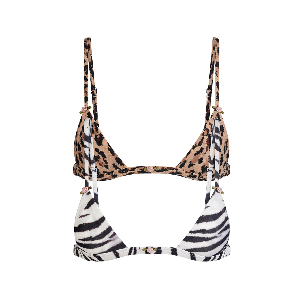 FITS EVERYBODY MICRO BRALETTE 2-PACK | TIGER AND JAGUAR MULTI