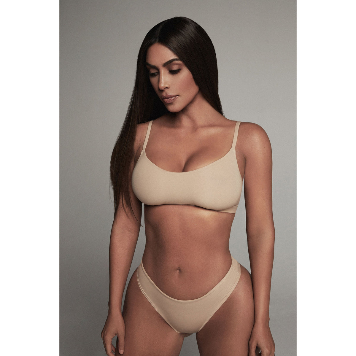 FITS EVERYBODY SCOOP BRALETTE | CLAY