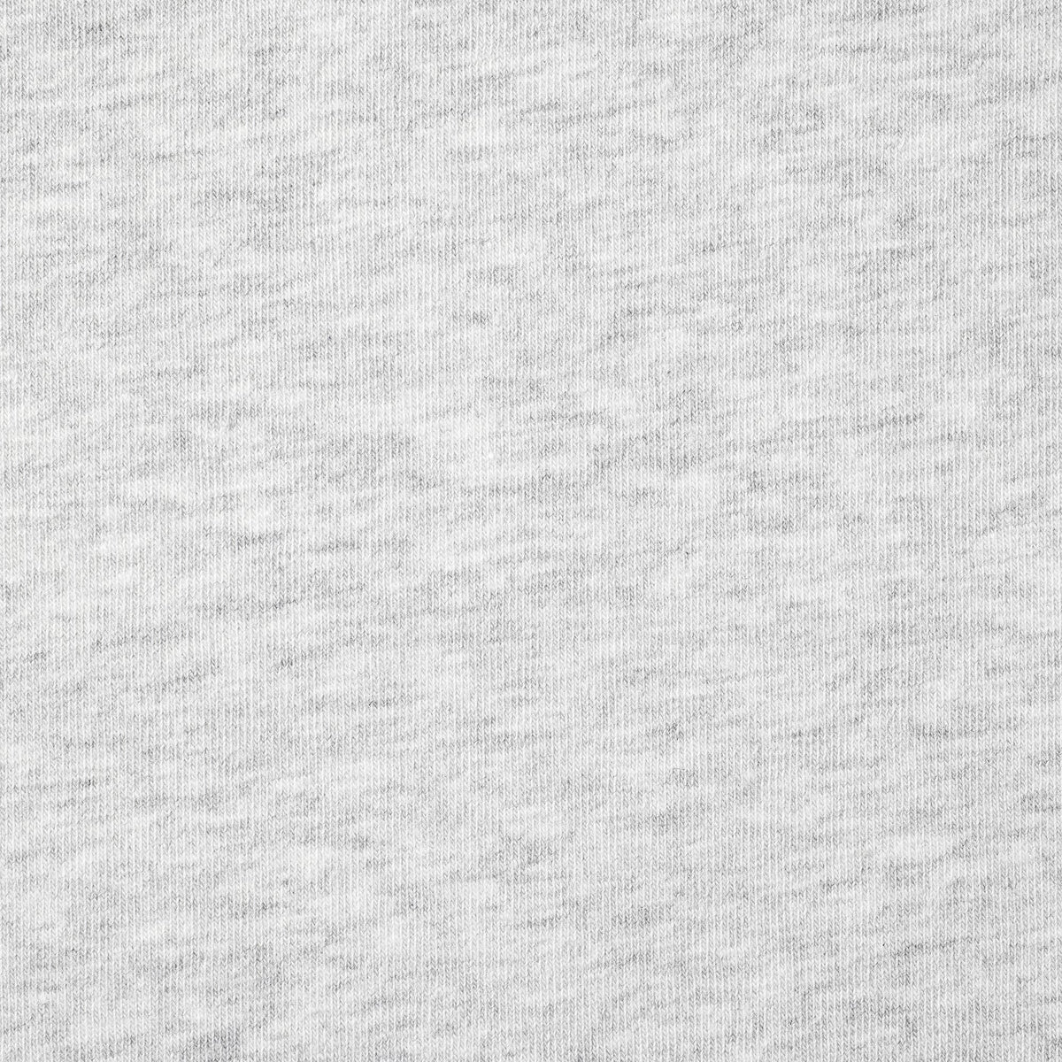 COTTON JERSEY ZIP UP HOODIE | LIGHT HEATHER GREY