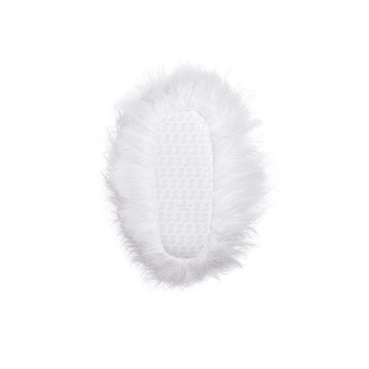 PLUSH BUNNY SLIPPER | MARBLE