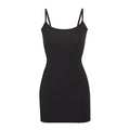 FITS EVERYBODY SLIP DRESS | ONYX
