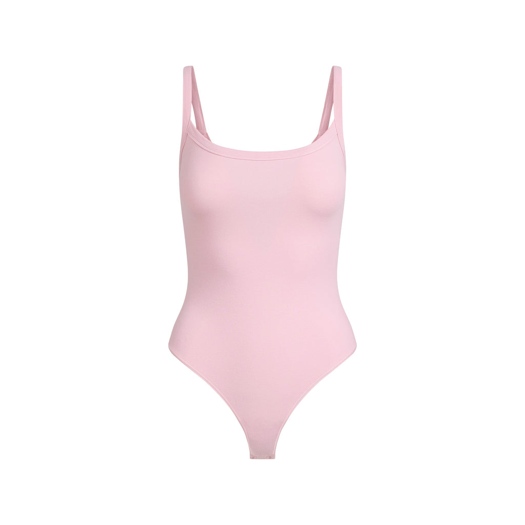 COTTON JERSEY SCOOP NECK BODYSUIT | HALITE