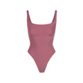 FITS EVERYBODY SQUARE NECK BODYSUIT | BEET