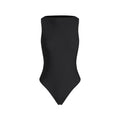 CLING MATTE BOATNECK BODYSUIT | OBSIDIAN