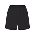 COTTON RIB LOOSE BOXER | SOOT