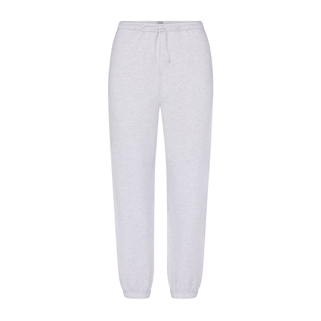 COTTON FLEECE CLASSIC JOGGER | LIGHT HEATHER GREY