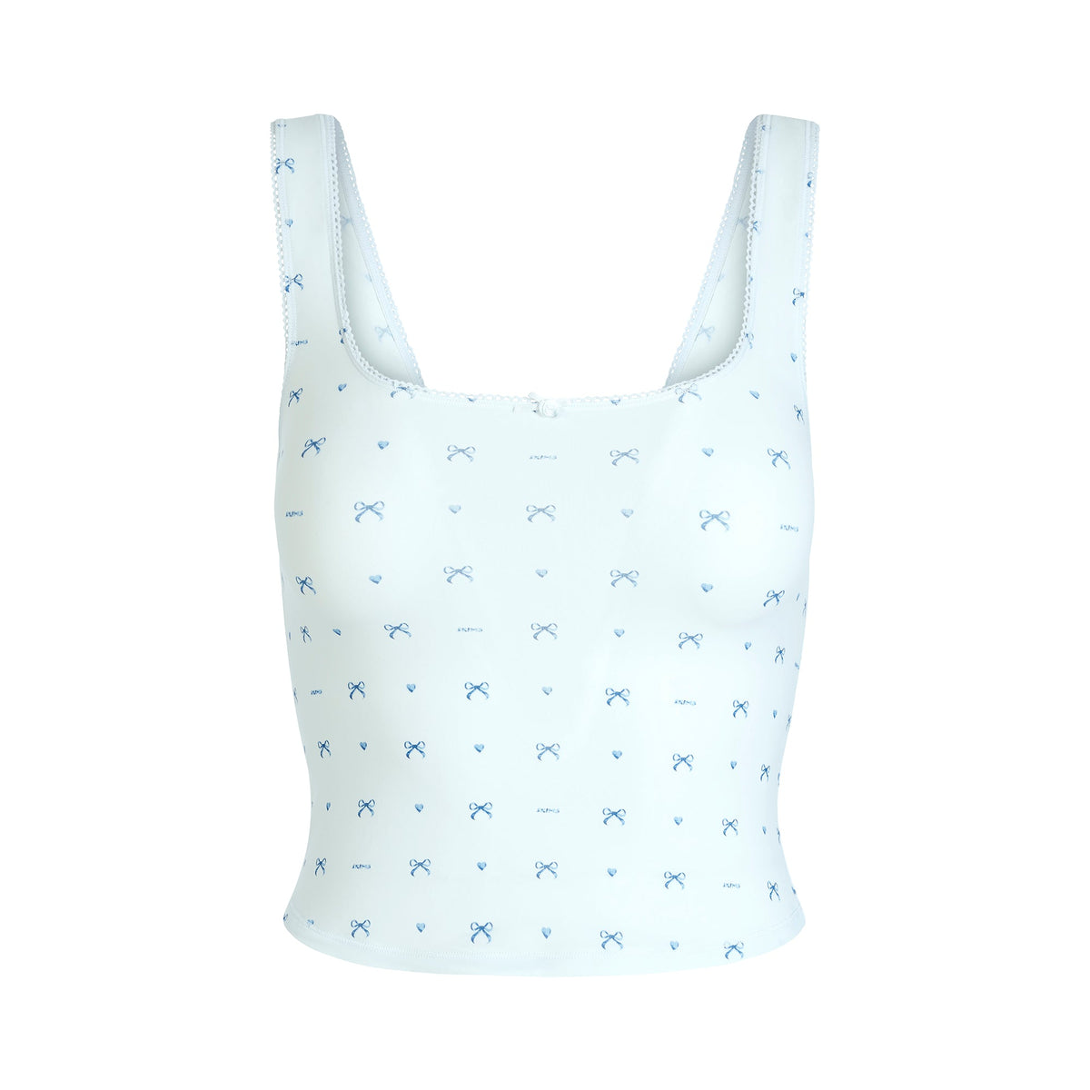 FITS EVERYBODY PICOT TANK AND HIPSTER SET | CLOUD BOW PRINT