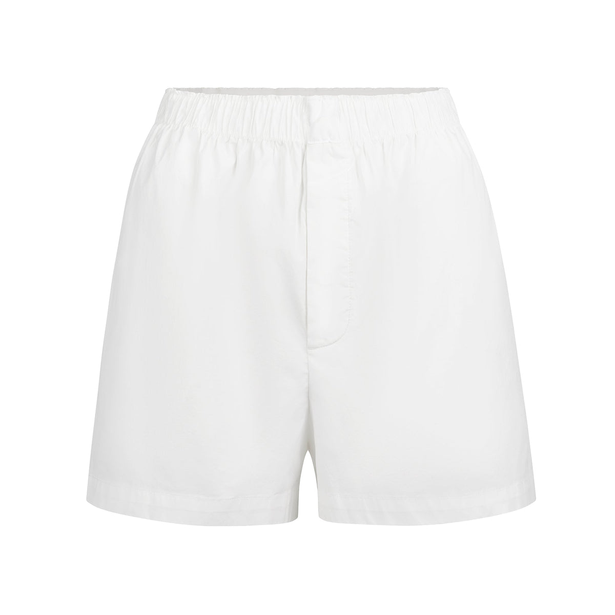 COTTON POPLIN BOXER | SNOW
