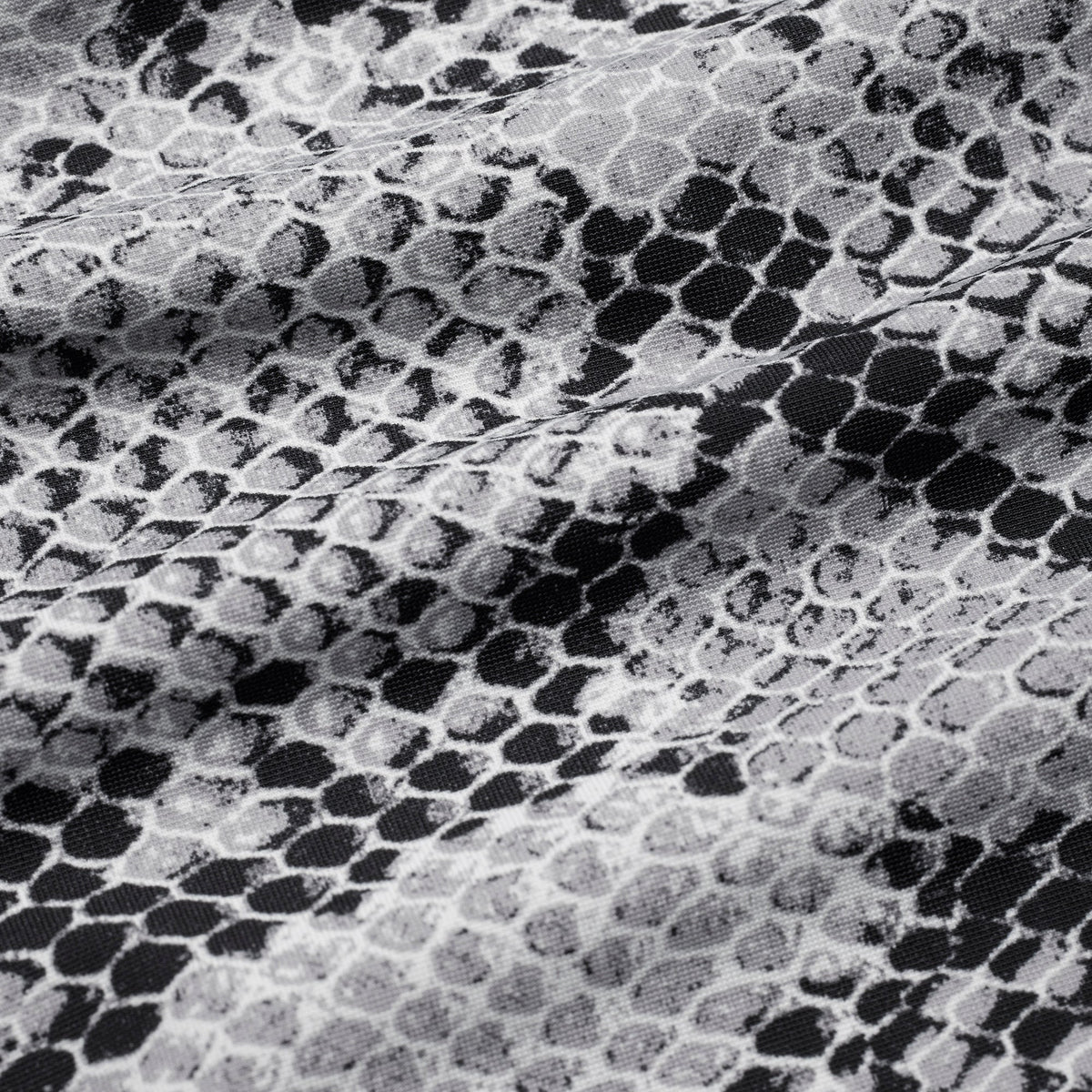 CLING MATTE MIDI DRESS | CHROME SNAKESKIN PRINT