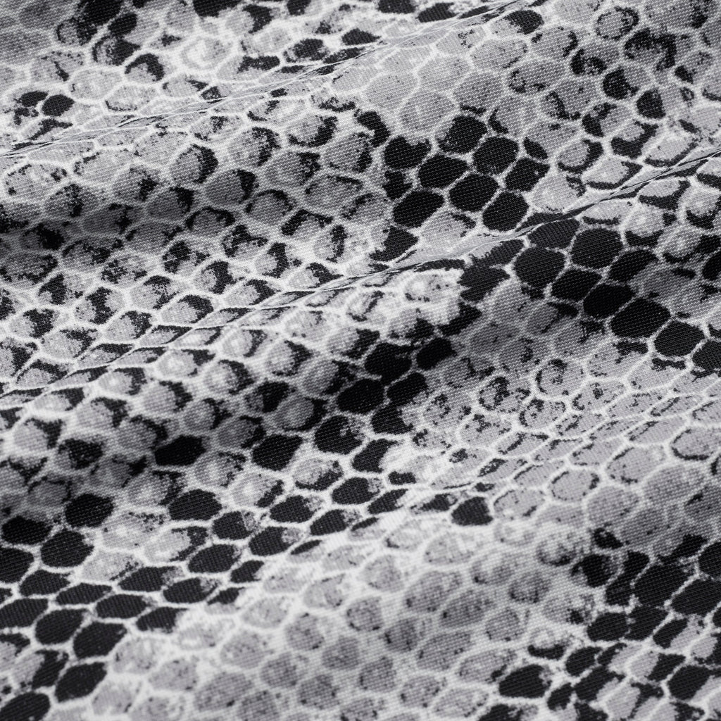 CLING MATTE SKORT | CHROME SNAKESKIN PRINT