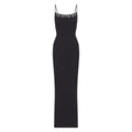 FITS EVERYBODY LACE LONG SLIP DRESS | ONYX