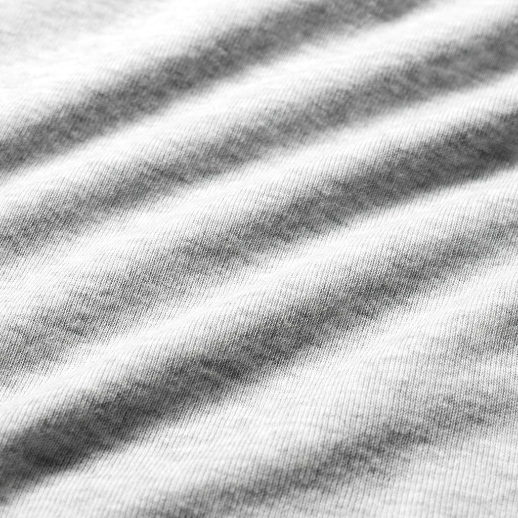 ULTRA LIGHT JERSEY SCOOP NECK T-SHIRT | LIGHT HEATHER GREY