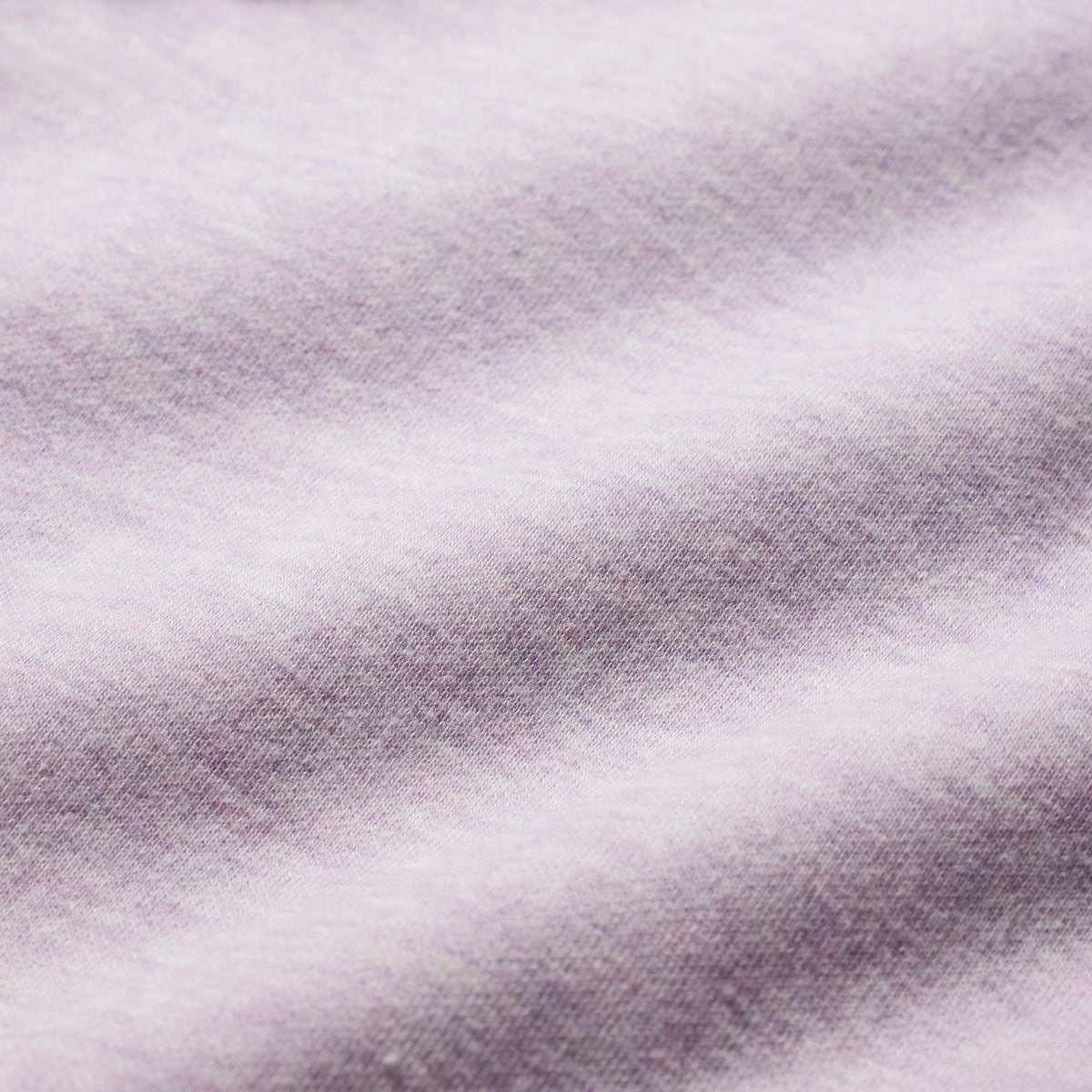 COTTON FLEECE CROPPED ZIP UP HOODIE | PURPLE HEATHER
