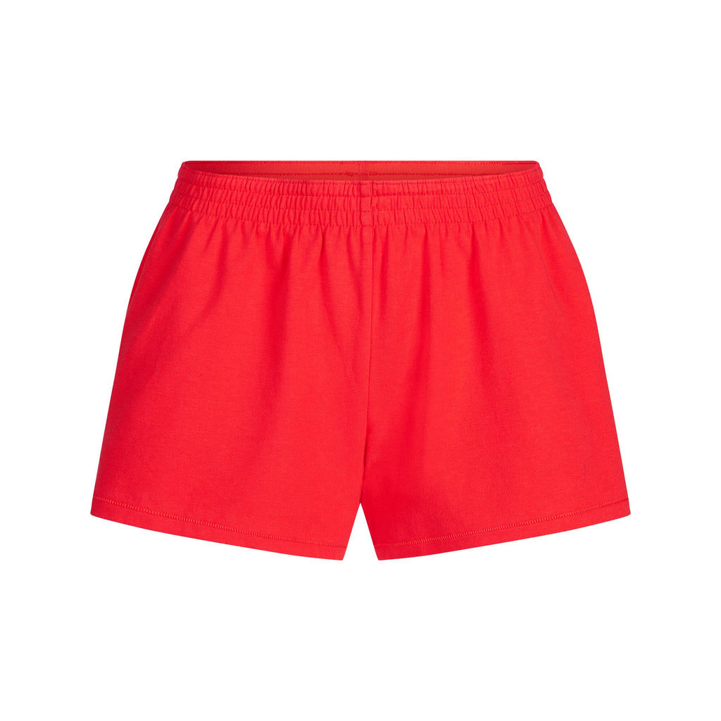 COTTON JERSEY LOOSE SHORT | RUBY