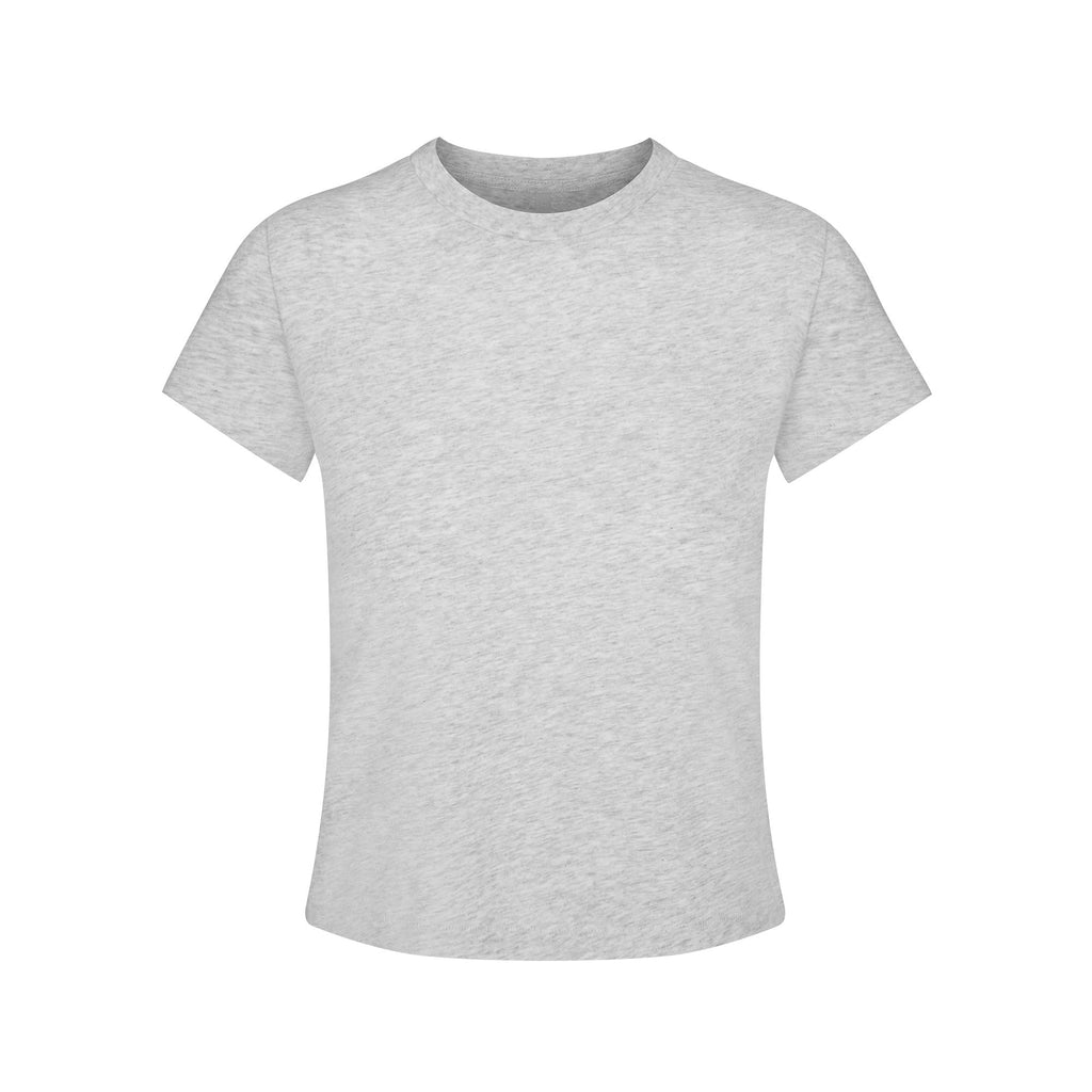 RELAXED TEES SHRUNKEN T-SHIRT | LIGHT HEATHER GREY