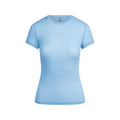SHEER RIB T-SHIRT | BLUE BELL