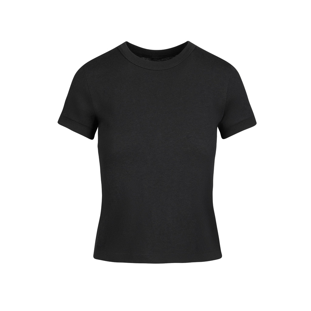 WORN IN JERSEY BABY TEE | ONYX