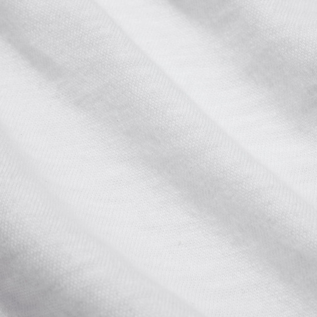 WORN IN JERSEY BABY TEE | SNOW CONTRAST