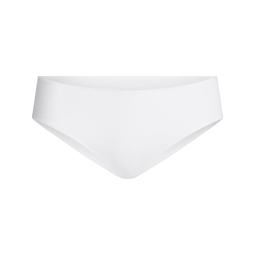 LIGHTWEIGHT COTTON HIPSTER | SNOW