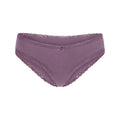 LIGHTWEIGHT COTTON LACE BRIEF | FIG TONAL